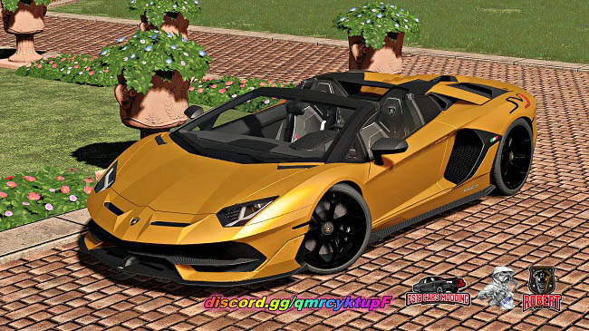 Мод Lamborghini Aventador SVJ Roadster v1.0 для FS19 (1.7.x)