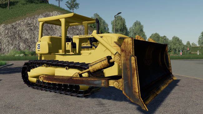 Мод Caterpillar D7 v1.0.0.0 для FS19 (1.7.x)