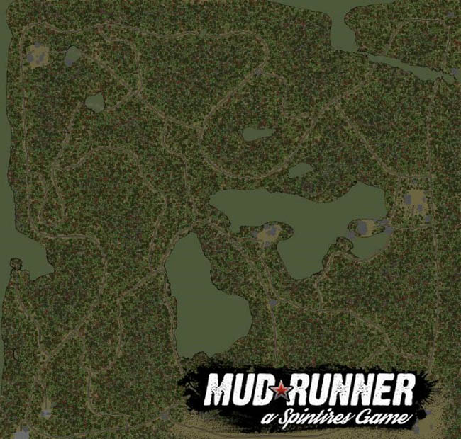 Карта "Ledge Mills" для Spintires: MudRunner