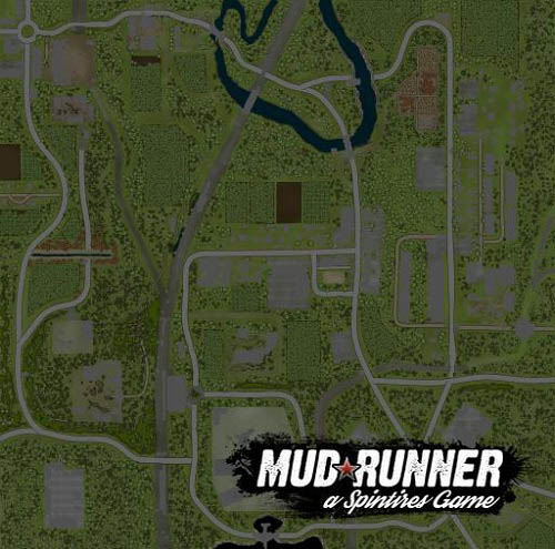 Карта "Somewhere in the Village" для Spintires: MudRunner