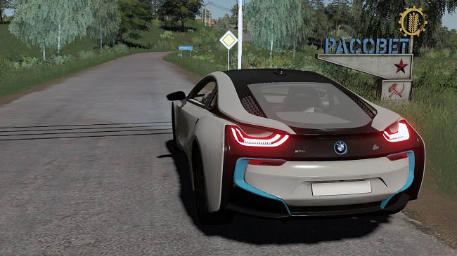 Мод BMW I8 2015 v1.0.0.0 для FS19 (1.7.x)