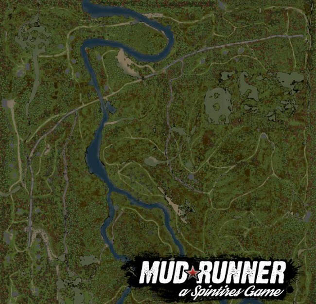 Карта "The Steep Hill" для Spintires: MudRunner