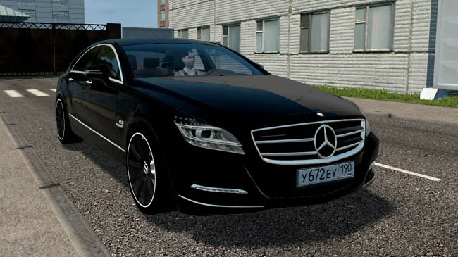 Мод Mercedes-Benz CLS 63 AMG для City Car Driving (1.5.9.2)