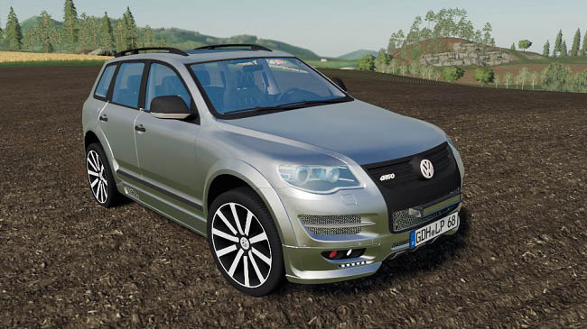 Мод Volkswagen Touareg R50 v1.0.0.3 для FS19 (1.7.x)