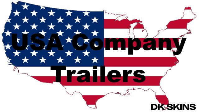 Мод USA Company Trailer Pack v1.0 для ATS (1.39.x)