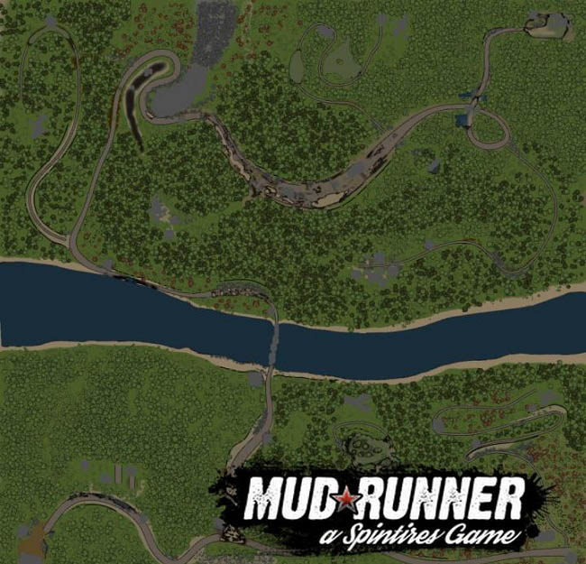 Карта "Обдорск 89" для Spintires: MudRunner