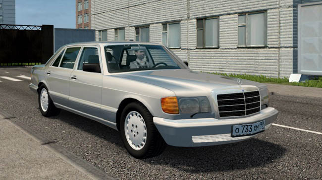 Мод Mercedes-Benz 560 SEL (W126) для City Car Driving (1.5.9.2)