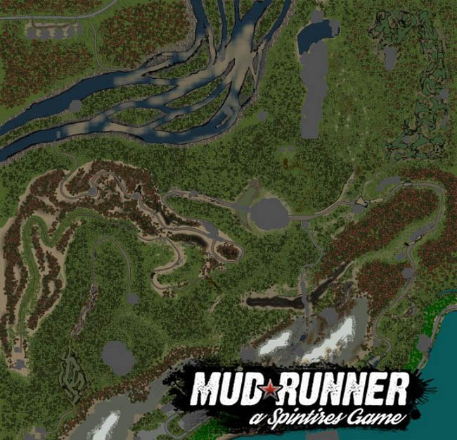 Карта "SVE 10 Побережье" для Spintires: MudRunner