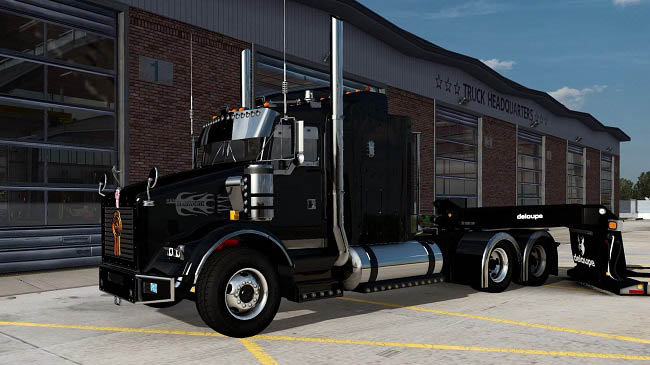 Kenworth T800 Custom v1.8 для American Truck Simulator (1.48.x)