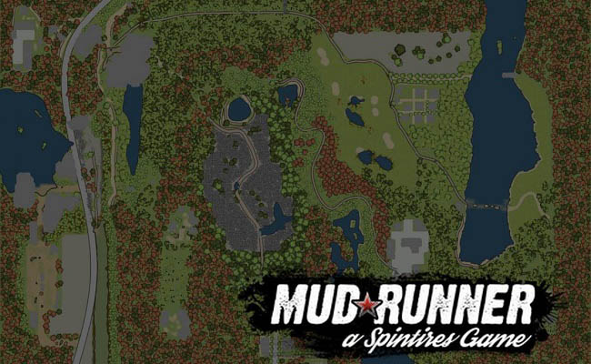 Карта "Там на узких дорожках 2" для Spintires: MudRunner