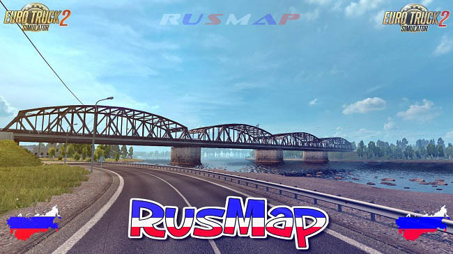 Карта России "RusMap" v2.3.1 для БЕТА патча 1.40.x в ЕТС 2