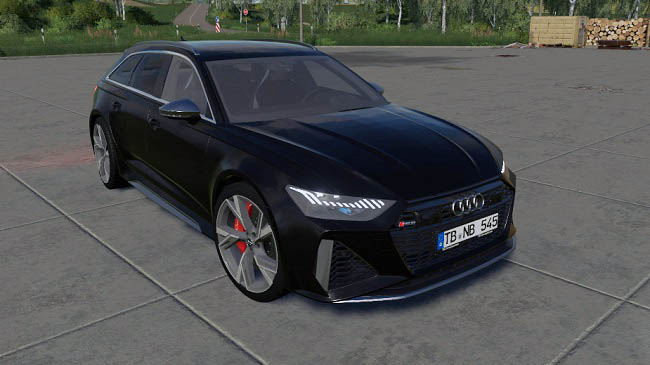 Мод Audi RS 6 Avant 2020 v1.0.0.0 для FS19 (1.7.x)