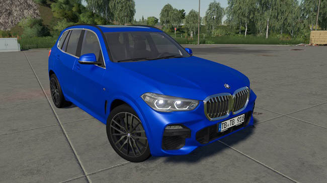 Мод BMW X5M 2019 v1.0.0.0 для FS19 (1.7.x)