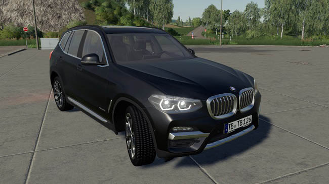 Мод BMW X3 30D 2018 v1.0.0.0 для FS19 (1.7.x)