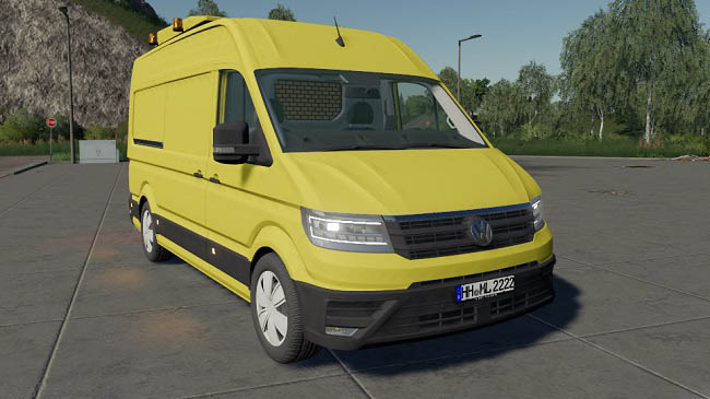 Мод Volkswagen Crafter 2017 v1.0.0.0 для FS19 (1.7.x)