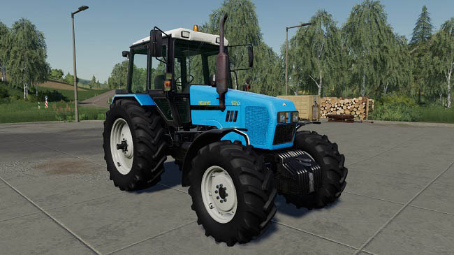Мод МТЗ 1221.3 Синий v2.0.0.0 для Farming Simulator 19 (1.7.x)