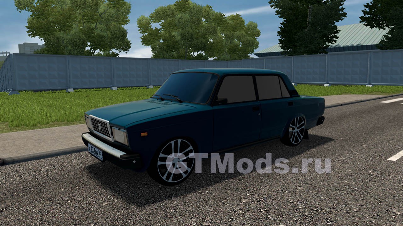 Мод VAZ 2107 16V для City Car Driving (1.5.9.2) » Моды для игр про  автомобили от GTMods.ru