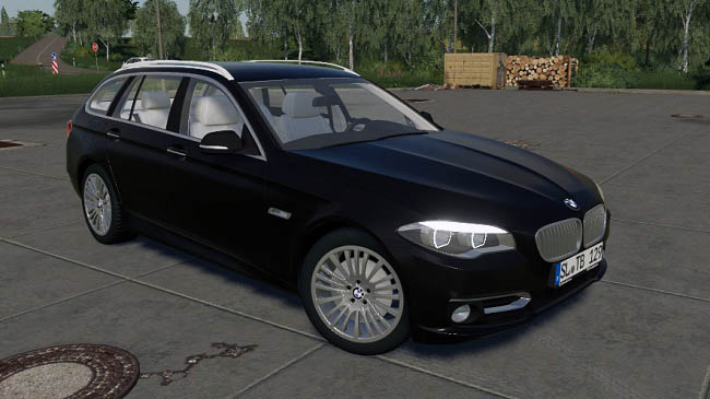 Мод BMW 5 Series Touring (F11) 2014 v1.0.1.0 для FS19 (1.7.x)