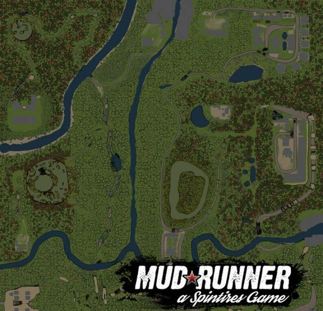 Карта "Белорусская Глубинка" для Spintires: MudRunner