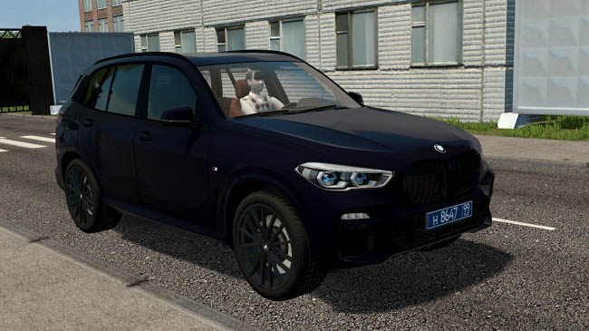 Мод BMW X5 xDrive 30d для City Car Driving (1.5.9.2)