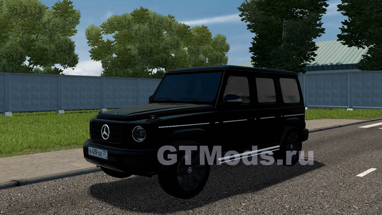 Мод Mercedes-Benz G500 2019 Black Edition для City Car Driving (1.5.9.2) »  Моды для игр про автомобили от GTMods.ru