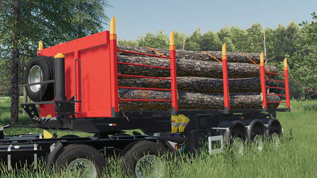 Мод Nefaz 9509 Logging Truck v1.0.0.0 для FS19 (1.7.x)