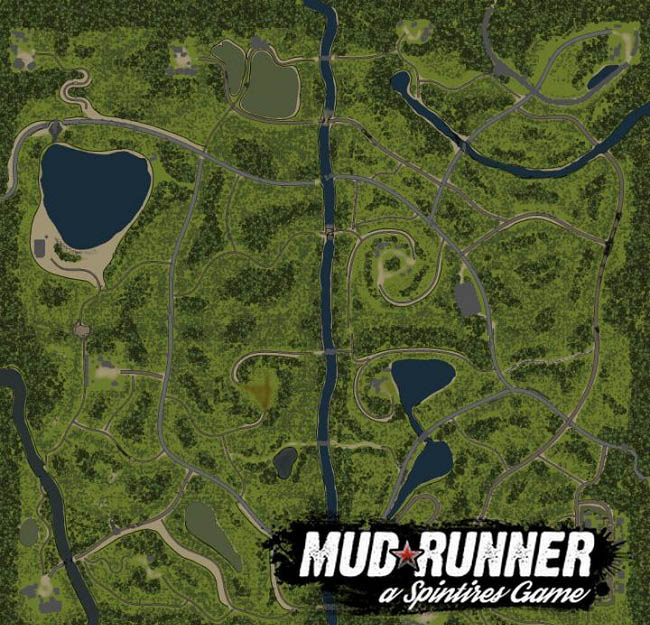 Карта "Тяжелая работа" для Spintires: MudRunner