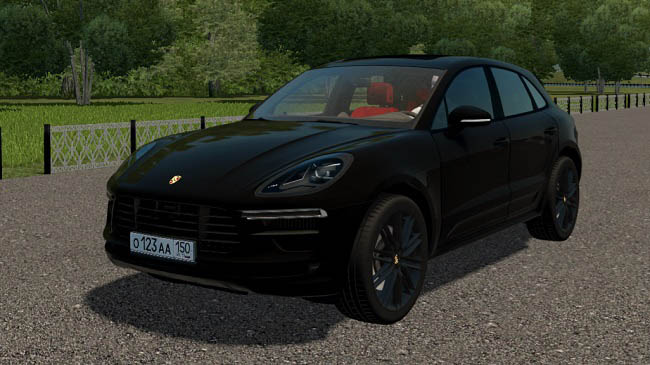 Мод Porsche Macan Turbo 2020 для City Car Driving (1.5.9.2)