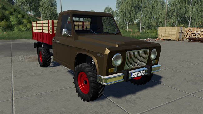 Мод ARO 320 D 1975 v1.0.0.0 для FS19 (1.7.x)