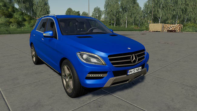Мод Mercedes-Benz ML 350 v1.0.0.0 для FS19 (1.7.x)