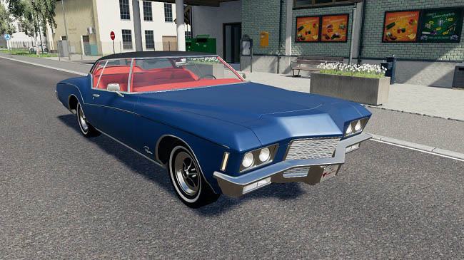 Мод 1971 Buick Riviera Coupe v1.0.0.0 для FS19 (1.7.x)