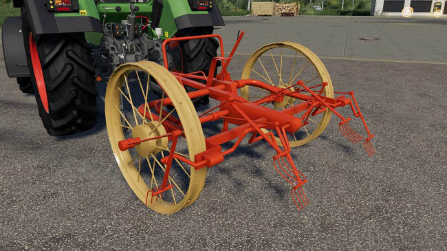 Мод Horse Tractor Tedder v1.0.0.0 для FS19 (1.7.x)