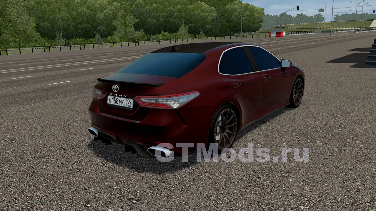 Мод Toyota Camry XV70 3.5 для City Car Driving (1.5.9.2) » Моды для игр про  автомобили от GTMods.ru