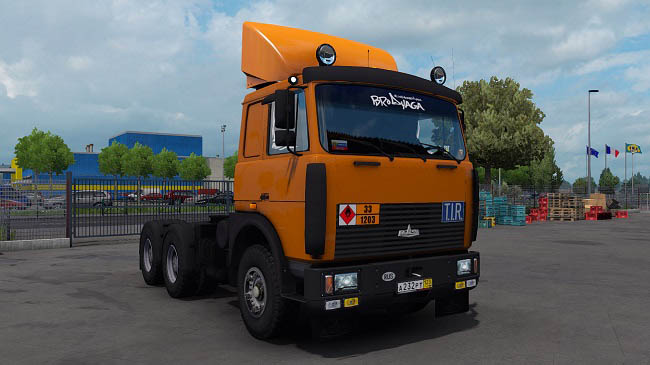 Мод МАЗ 5432-6422 v1.1 для Euro Truck Simulator 2 (1.41.x)