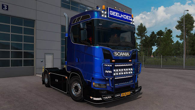 Мод Geelhoed Scania S450 v1.0 для ETS 2 (1.39.x)