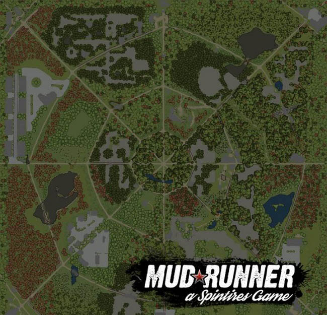 Карта "В гостях у Шнюка" для Spintires: MudRunner