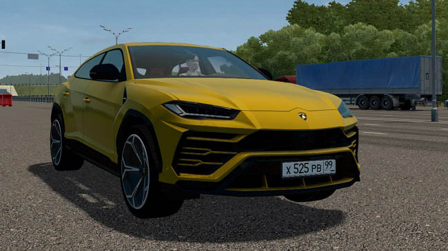 Мод Lamborghini Urus 2019 для City Car Driving (1.5.9.2)
