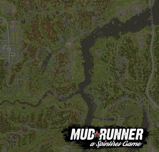 Карта "Распутье" для Spintires: MudRunner