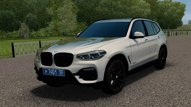 Мод BMW X3 G01 XLine 2018 для City Car Driving (1.5.9.2)