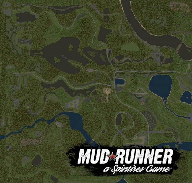 Карта "Командировка" для Spintires: MudRunner