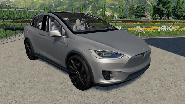 Мод Tesla Model X 2017 v1.0.0.0 для FS19 (1.7.x)