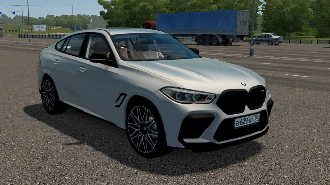 Мод BMW X6M Competition F96 2020 для City Car Driving (1.5.9.2)