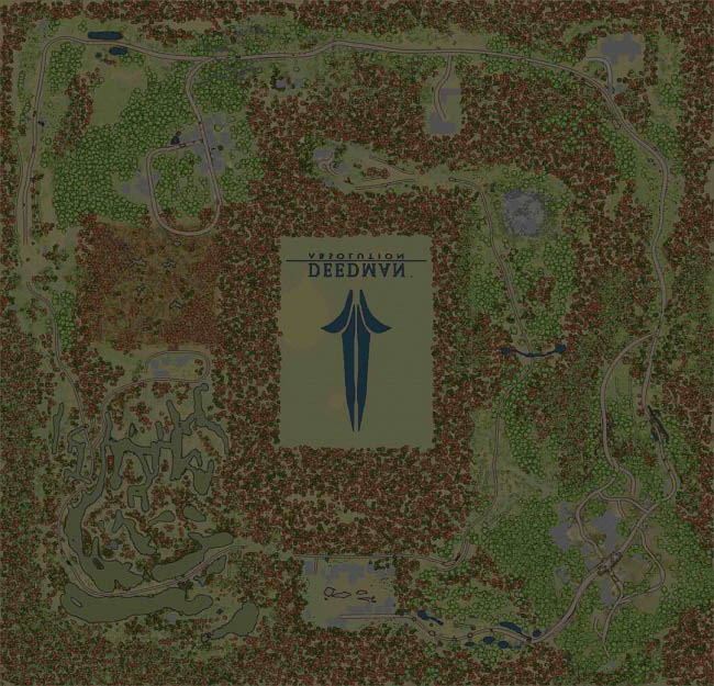 Карта "DEEDMAN" для Spintires: MudRunner