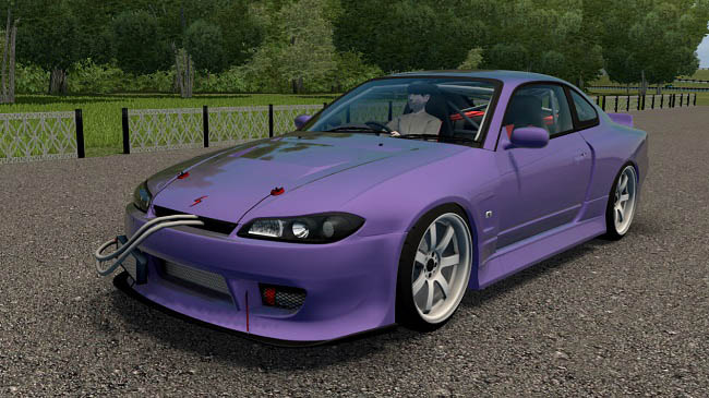 Мод Nissan Silvia (S15) Bodykit Turbo для City Car Driving (1.5.9.2)