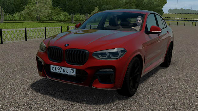 Мод BMW X4 M40D (G02) для City Car Driving (1.5.9.2)