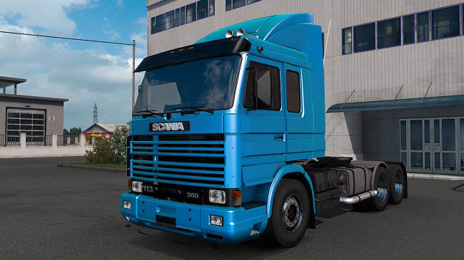 Мод Scania 113 E112 Frontal для ETS 2 (1.41.x, 1.42.x)