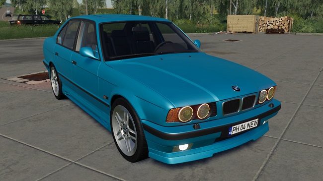 Мод BMW M5 [E34] 1995 v1.0.0.0 для FS19 (1.7.x)