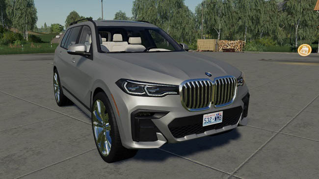Мод BMW X7 M50I v1.1.0.0 для FS19 (1.7.x)