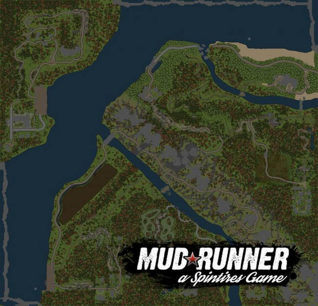 Карта "Mr_Bossland" для Spintires: MudRunner