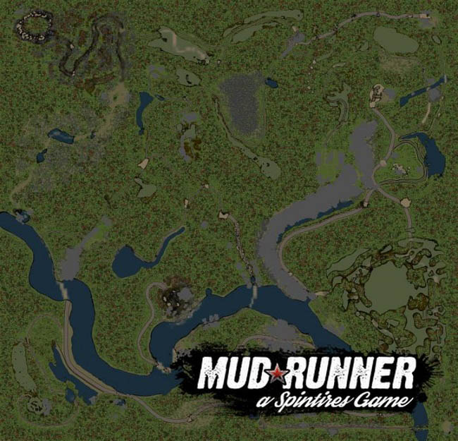 Карта "Канда" для Spintires: MudRunner
